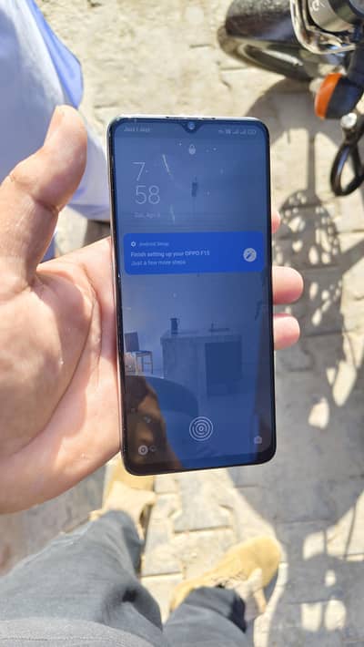 Oppo F15 8+8gb 128gb finger okay