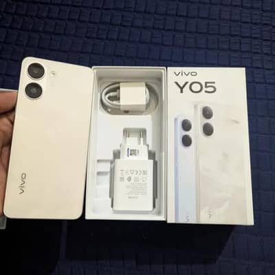 vivo y05 4+4/128 just open the box