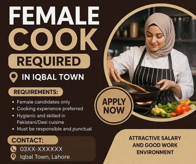 Female  cook
