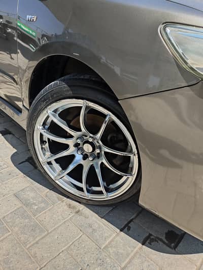 17 inch Alloy Rims 9j and Tyres