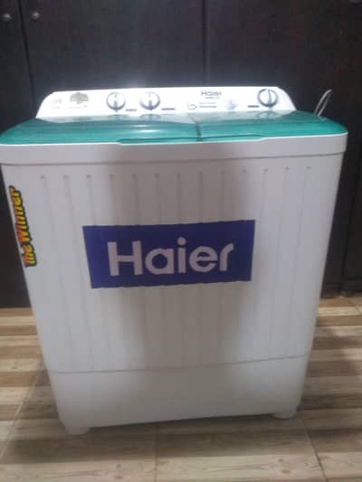 Haier washing machine semiautomatic capacity 8kg twin tub