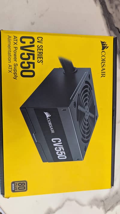 Corsair CV550 — 550 Watt 80+ Bronze PSU (A++ Condition / Full Box)