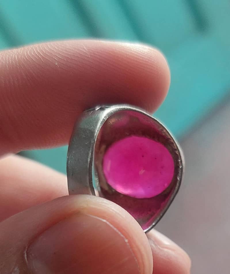 African Ruby Ring, 0300-4072011, 3