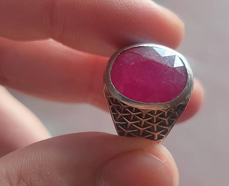 African Ruby Ring, 0300-4072011, 4