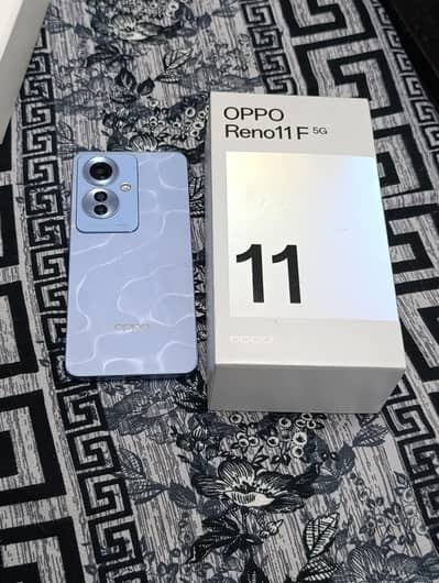 Oppo Reno 11f.   Dimensity 7050 (5g).  Full Box.   (0335-1924298)