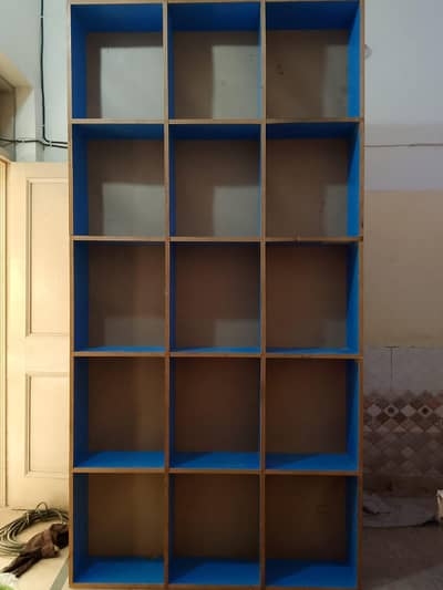 Shop Display Rack / Wooden Counter Shelf Large Size – Faisalabad