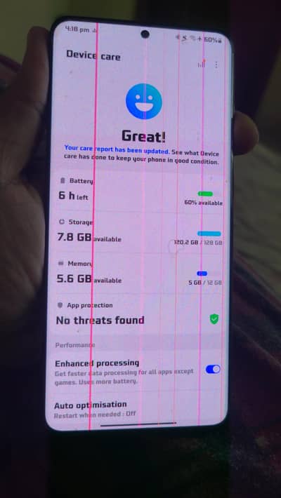 S20 plus 5g 128 GB / 12 GB Ram dual sim NON-PTA for sale