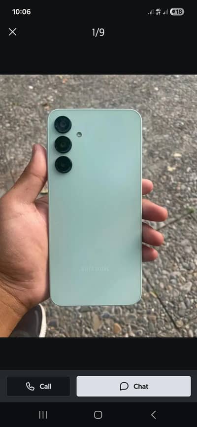 SAMSUNG A16 *8 256* 10by10 condition  for sale minor scratches on back