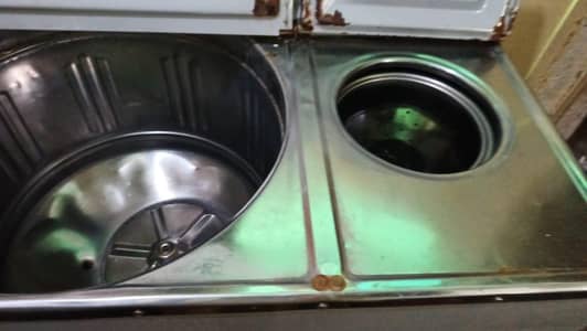 washing machine and spanner