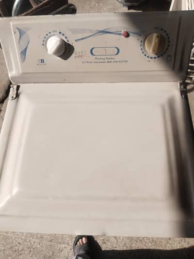 steel body washing machine
