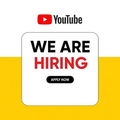 Work on youtube (Training will be provided)