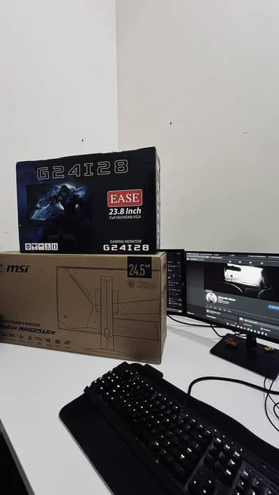 MSI 24” 240Hz 1080p & Ease 280Hz
