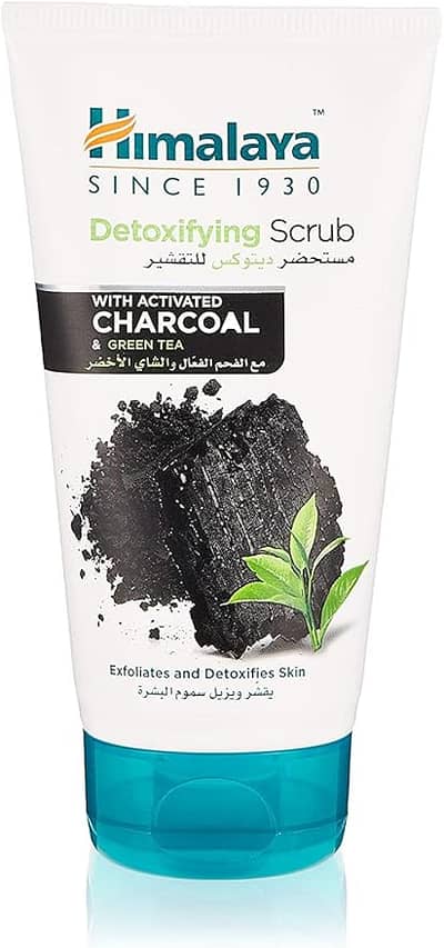 Himalaya Detoxifying Face Scrub - Activated Charcoal & Green Tea - 15