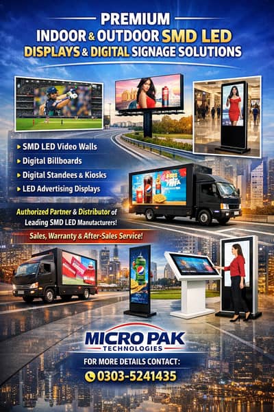 Indoor Outdoor LED Screens | Video Wall Display System Available