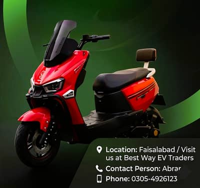 RK Raptor Electric Scooter | 1500W Heavy Duty | Vehicle | Eectric Bike