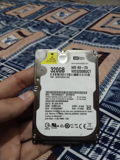 laptop 320 gb Hard disk full New 100  health