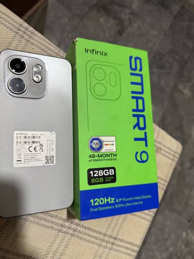 infinix smart 9 for sale 8/128 gb