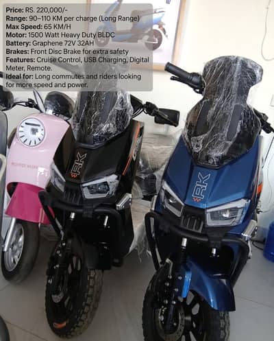 Road king Raptor | Electric Scooty |  | Electric Vehicle |  1500 Watt