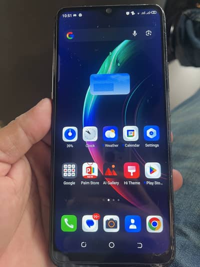 Tecno LC8 just panel ma halka sa crack hy baki mobile ok hy