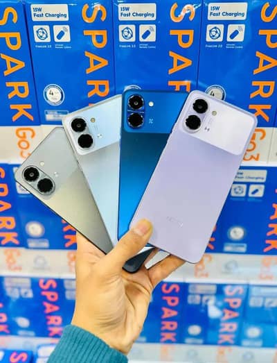 Tecno Smartphones Available | Go, Spark, Camon Series Box Pack
