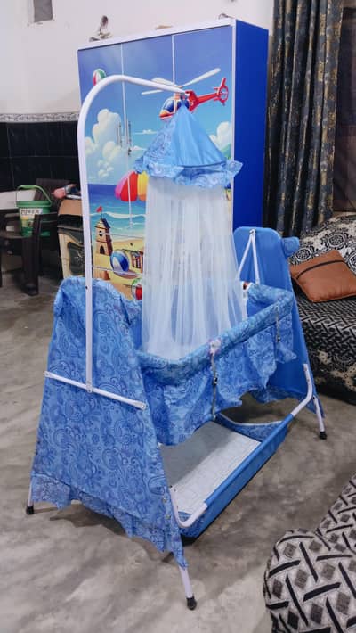 Baby cradle/swing/jhoola foldable