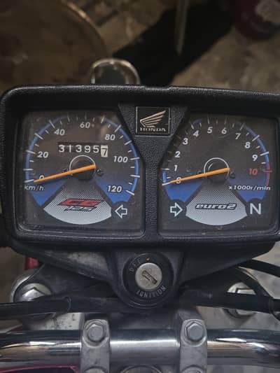 Honda CG 125 2023 Model red colour