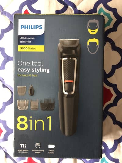 Philips Trimmer (Rs 12000) and Remington Shaver (Rs 8000) new