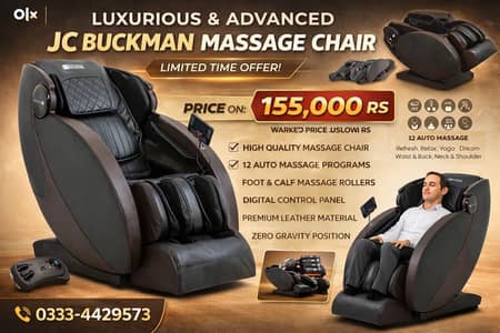 Jc Buckman Massage chair | Recliner