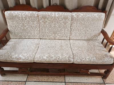 Wooden Sofa Set