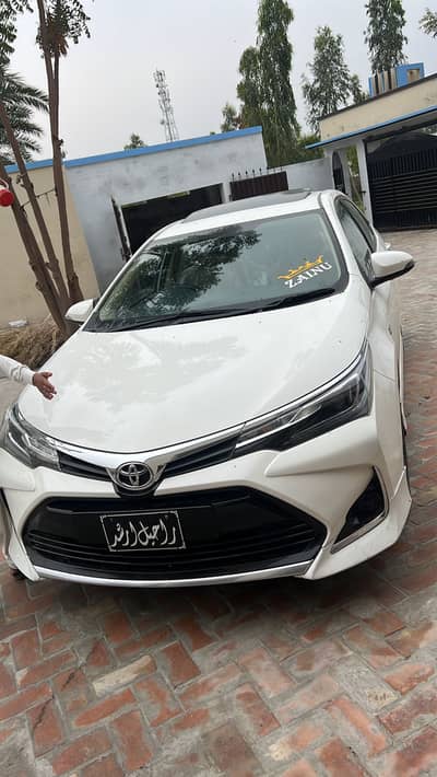 Toyota Altis 2022 special eddition new rim