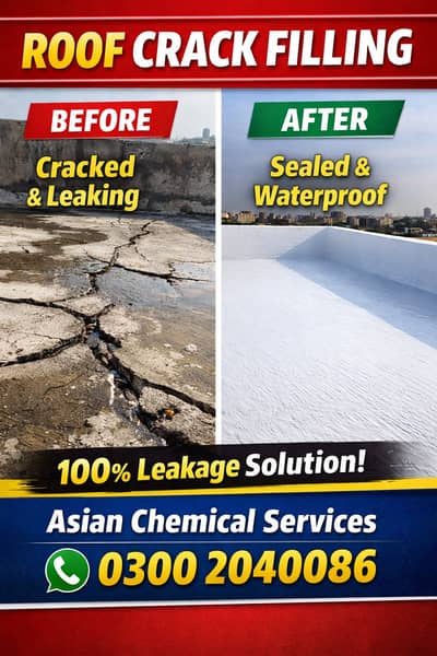 Roof Waterproofing & Heat Proofing Karachi Water Tank BathRoom Work