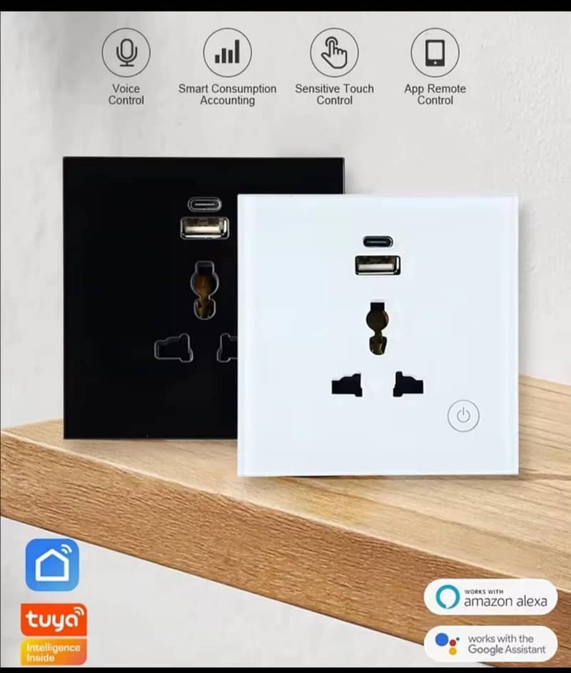 wall socket  touch with wifi 0