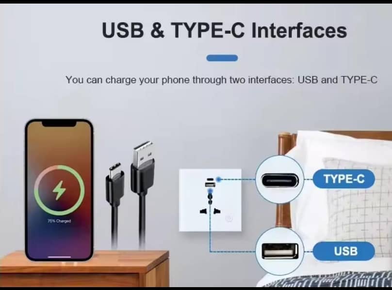 wall socket  touch with wifi 1