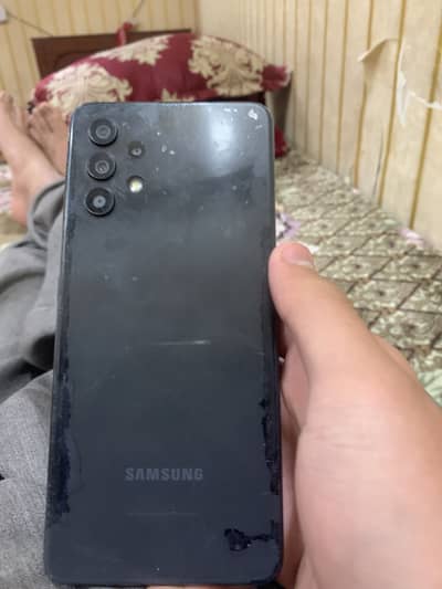 Samsung a 32 only screen change but original screen