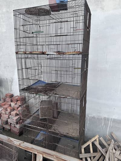 8 box cage