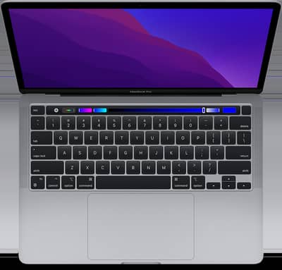 MacBook pro 2020 M1 8GB 256 GB 13 inch space gray
