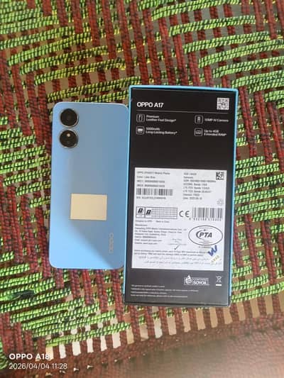 Oppo A17 VIP Condition 10/10