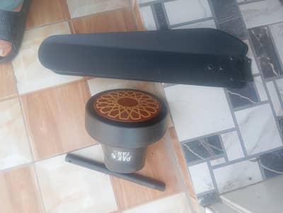 Two Pak fans purchased in 2022 and one old Royal fain