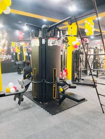 Four 4 Station Machine / Strength machine / Gym Equipments / Gym Setup
