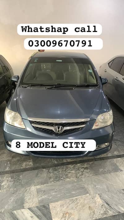 8 MODEL CITY FOR SALE KARCHI NUMBER