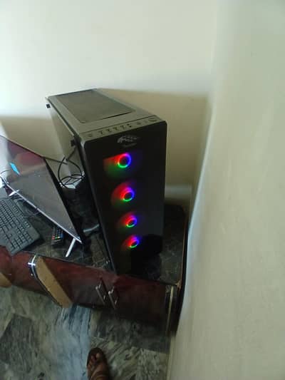 gaming pc i5 4th gen full rgb setup exchange possible