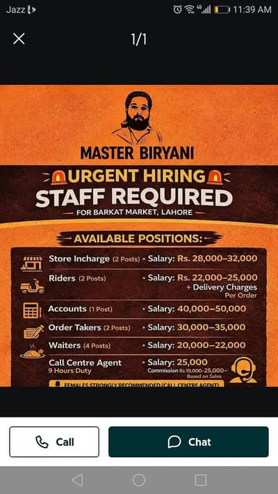 Helper waiter Line Cook