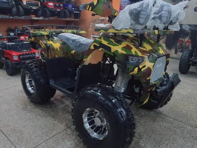 Brand new 124cc fatt tyre Atv quad 4 wheels delivery all Pakistan