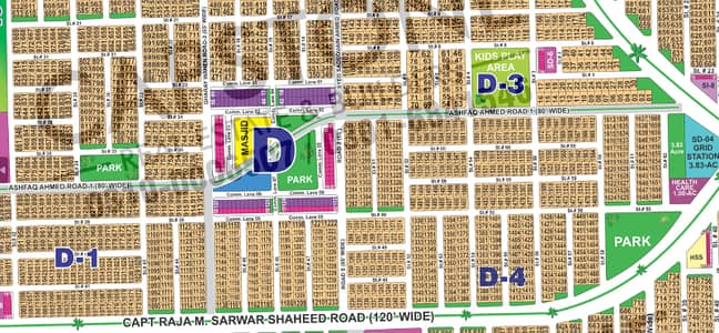1 Kanal Premium Plot For Sale Sector D, Phase 1 DHA Multan Plot #. . . | Street #26 | Phase 1 | Sector U