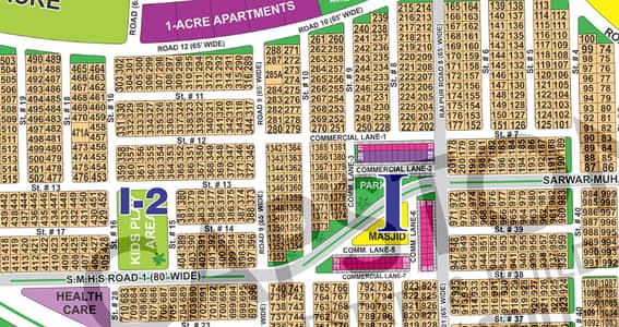 Spacious 1 Kanal Plot Build Your Luxurious Lifestyle Plot Sector I In DHA MULTAN PHASE- 1