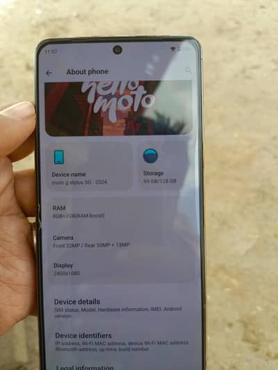 Moto G Stylus 5g 2024