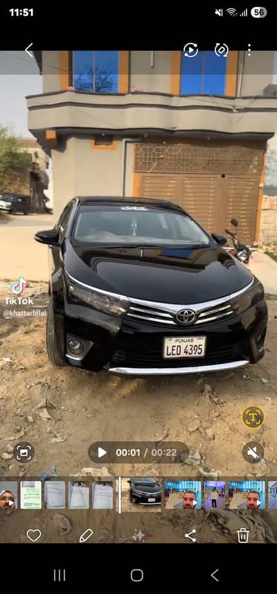 Toyota Corolla XLI 2015