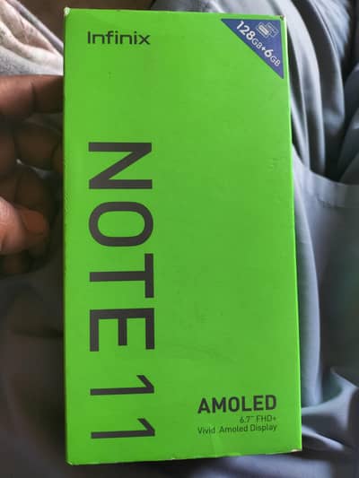 Infinix Not 11 6+5/128 5000 mAh battery