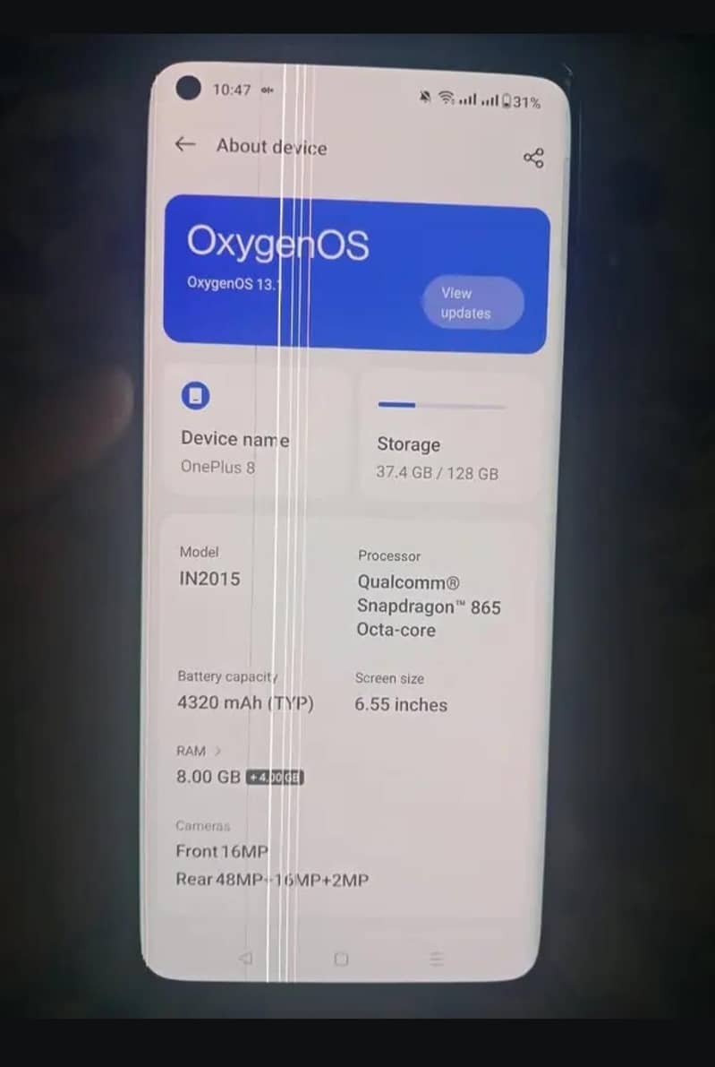 One Plus 8 (Dual Sim Permanent Patch) 4