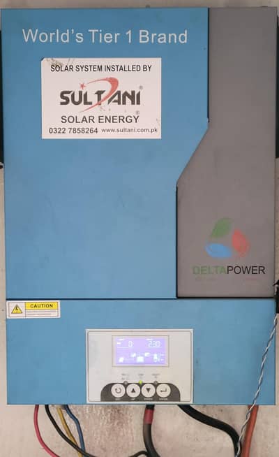 Solar Inverter 3.5kW + Osaka 180Ah Batteries (Excellent Condition)
